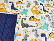 Load image into Gallery viewer, 1.3kg -2.2kg Dinosaur Weighted Lap Blankets