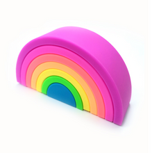 Load image into Gallery viewer, Silicone Rainbow Stacker
