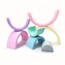 Load image into Gallery viewer, Silicone Rainbow Stacker