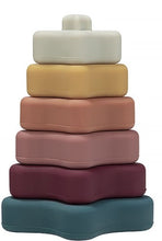 Load image into Gallery viewer, Silicone Star Stacking Toy